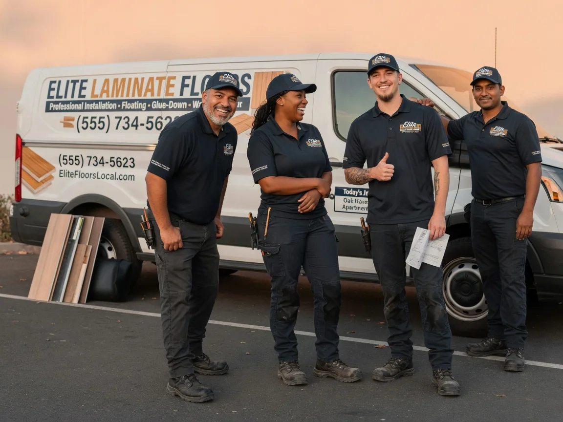 Laminate flooring installation company in Leonard, MI